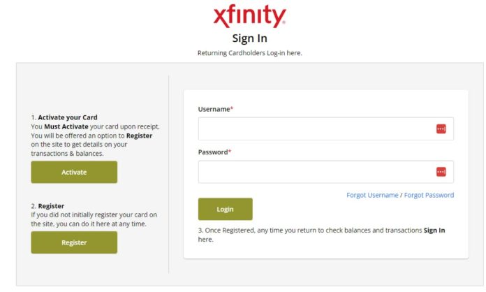 MyCardIntel Xfinity Guide 2023
