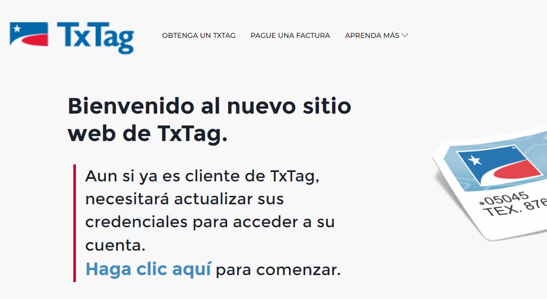 TxTag.org Español Pay Online