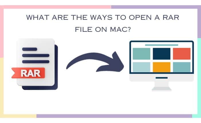 ways to open a RAR file on Mac